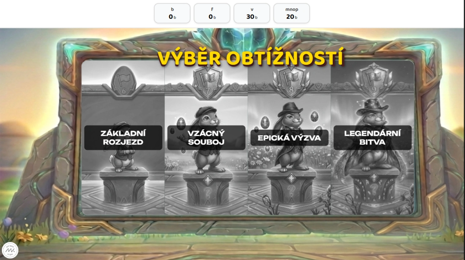 Náhledový obrázek k materiálu Velikonoce - velikonoční matematický kvíz